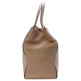 Fendi-Fendi Pink Leather 2 Jours Tote-Pink