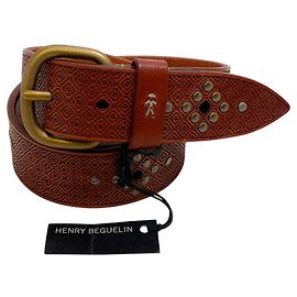 Henry Béguelin Henry Beguelin Brandy Indien gewaschener Cuoio Gürtel Braun