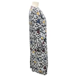 Chanel-Chanel Black / White / Navy / Yellow 2016 Fantasy Tweed Coat-Multiple colors