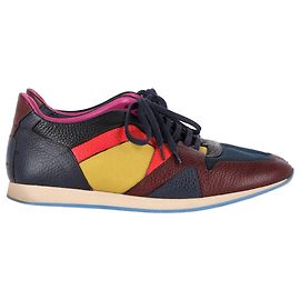 Baskets The Field de Burberry Prorsum en cuir multicolore Multicolore