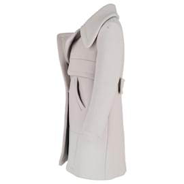 Chloé-Chloé Coat in Grey Wool-Grey