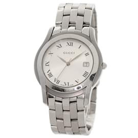Gucci-Relógio de pulso masculino Gucci 5500M em aço inoxidável-Outro