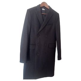 Wool coat GRY01 The Kooples Dark grey