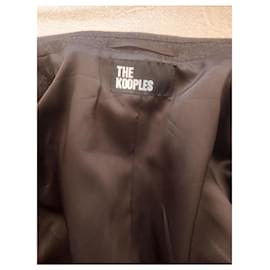 The Kooples-Wool coat GRY01 The Kooples-Dark grey