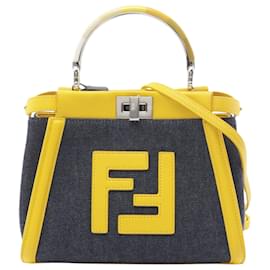 Fendi-Fendi Peekaboo-Navy blue
