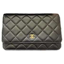 Chanel-Wallet on Chain Channel-Black