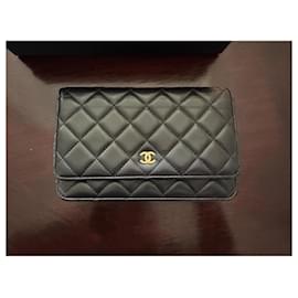 Chanel-Wallet on Chain Channel-Black