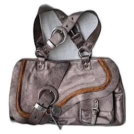Dior-Dior Gaucho bag-Silvery