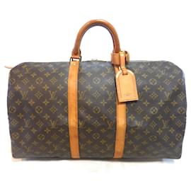 Louis Vuitton-Keepall 50 monogram - FC893-Brown