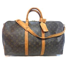 Louis Vuitton-Keepall 50 shoulder bag monogram - VI0950-Brown