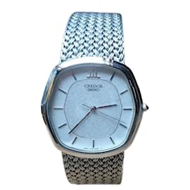 Seiko-Seiko Credor quartz watch ref. 8J81-5030-Silvery