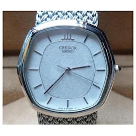 Seiko-Seiko Credor quartz watch ref. 8J81-5030-Silvery