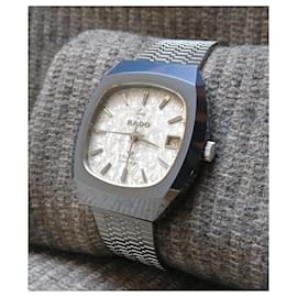 Autre Marque-Retro quartz watch, Rado Balboa V ref. K161 Swiss-Silvery,Grey