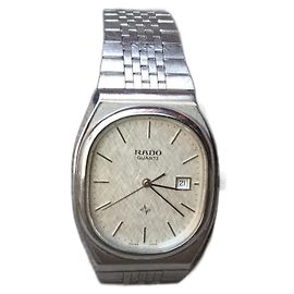 Autre Marque Relógio de quartzo retrô, Rado ref. 711.5081.4 Swiss Made Prata