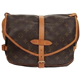 Louis Vuitton-Louis Vuitton Saumur-Brown