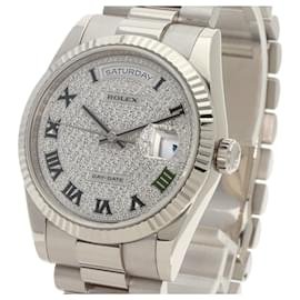 Rolex-Rolex Day-Date-Silvery