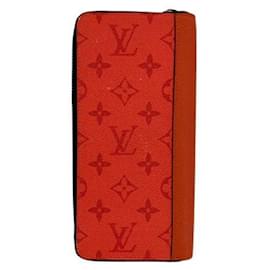 Louis Vuitton-Louis Vuitton Brazza Wallet-Orange