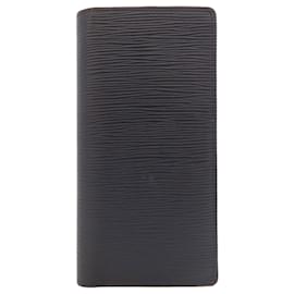 Louis Vuitton-Louis Vuitton Epi Leather Long Wallet-Navy blue
