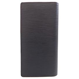Louis Vuitton-Louis Vuitton Epi Leather Long Wallet-Navy blue