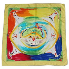 Hermès Smiles in Third millenary Multicolore Giallo
