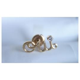 Dior-Dioramour single earring-Yellow