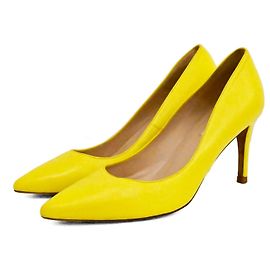 Gelbe Lederpumps von LK Bennett Größe 39 Gelb
