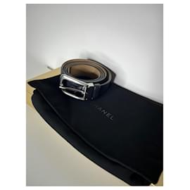 Chanel-Chanel Men's Belt size 95cm-Black