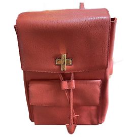 Céline Sac à dos Modèle Cuir Corail