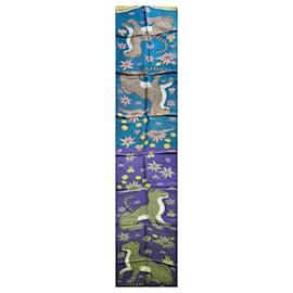 Hermès-Hermès scarf the leopards-Multiple colors