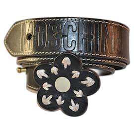 Cinture Pelle Cintura Moschino Cuore BELT Cintura Vintage Woman