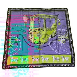 Hermès-Hermès gala cut square-Multiple colors
