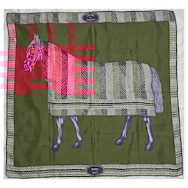 Hermès-Hermès square favorite of Faubourg-Multiple colors