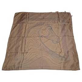 Hermès-Hermès square Pegasus landscape-Multiple colors