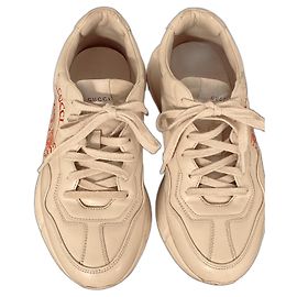 Baskets Rhyton Gucci Beige