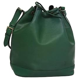 Louis Vuitton-LOUIS VUITTON Epi Noe Shoulder Bag Green M44004 LV Auth 108701-Green
