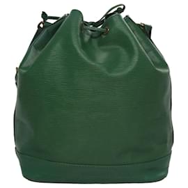 Louis Vuitton-LOUIS VUITTON Epi Noe Shoulder Bag Green M44004 LV Auth 108701-Green