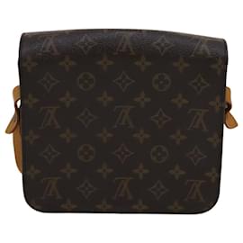 Louis Vuitton-LOUIS VUITTON Monogram Cartouchiere MM Shoulder Bag M51253 LV Auth 108893-Monogram