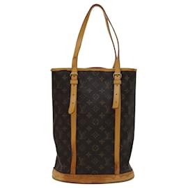 Louis Vuitton-LOUIS VUITTON Monogram Bucket GM Shoulder Bag M42236 LV Auth 108895-Monogram