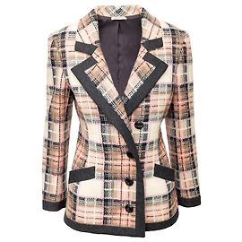 Jaqueta xadrez Valentino Multicor