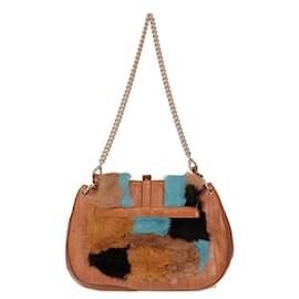 Dolce & Gabbana-Dolce & Gabbana Multicolor Leather Shoulder Bag - 2000s-Multiple colors