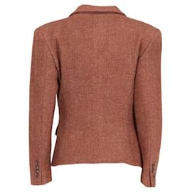 Ralph Lauren-Ralph Lauren Brown Herringbone Jacket-Brown
