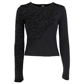 Pull Versace Black Animalier - Années 2000 Noir