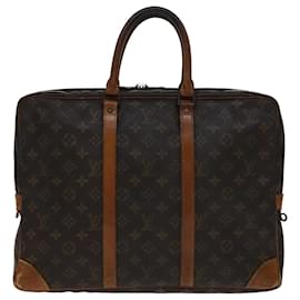Louis Vuitton-LOUIS VUITTON Monogram Porte Documents Voyage Business Bag M52005 Auth yk16675-Monogram