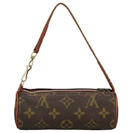 Louis Vuitton-LOUIS VUITTON Monogram Papillon Pouch LV Auth 107916-Monogram