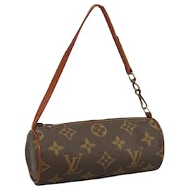 Louis Vuitton-LOUIS VUITTON Monogram Papillon Pouch LV Auth 107900-Monogram