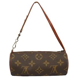 Louis Vuitton-LOUIS VUITTON Monogram Papillon Pouch LV Auth 107900-Monogram