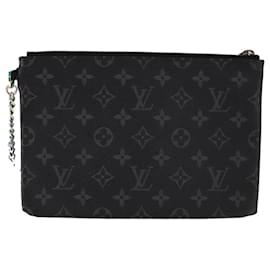 Louis Vuitton-LOUIS VUITTON Monogram Eclipse Fragment iPhone Case M64449 LV Auth 107928-Monogram