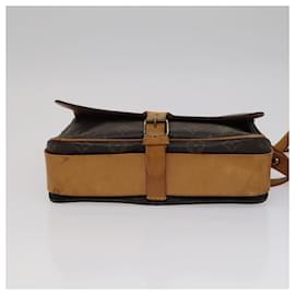 Louis Vuitton-LOUIS VUITTON Monogram Cartouchiere GM Shoulder Bag M51252 LV Auth 108854-Monogram