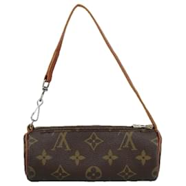Louis Vuitton-LOUIS VUITTON Monogram Papillon Pouch LV Auth 107849-Monogram