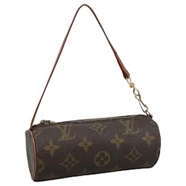 Louis Vuitton-LOUIS VUITTON Monogram Papillon Pouch LV Auth 107910-Monogram